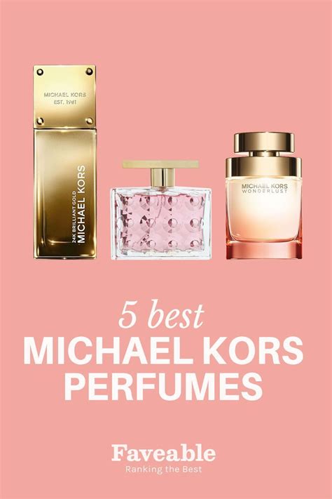 michael kors perfumes list.